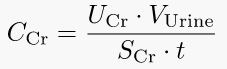 Creatinine Clearance