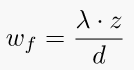 Fraunhofer diffraction