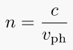 Refractive Index