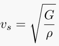 S Wave Velocity